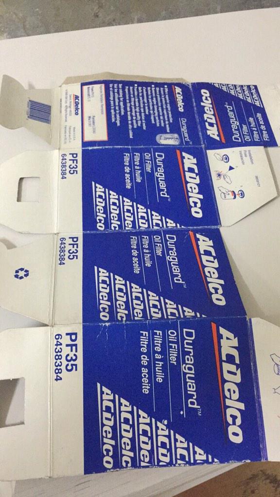 تزييف عبوات قطع غيار السيارات المغشوشة.