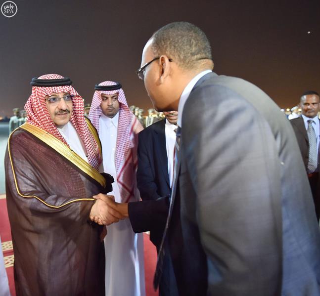 بالصور.. رئيس وزراء أثيوبيا يصل المملكة وولي العهد يقيم مأدبة عشاء له بالصور.. رئيس وزراء أثيوبيا يصل المملكة وولي العهد يقيم مأدبة عشاء له