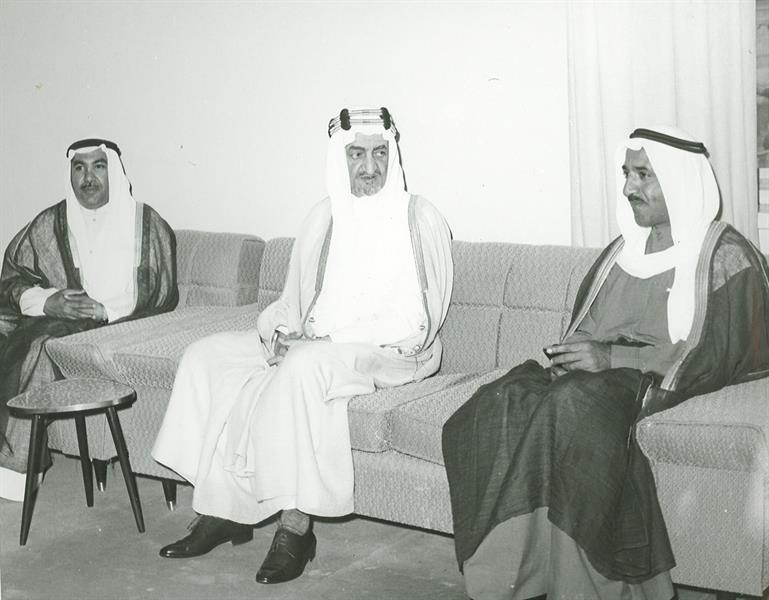 لقاءات من ذاكرة التاريخ لأمير الكويت الراحل مع ملوك المملكة 