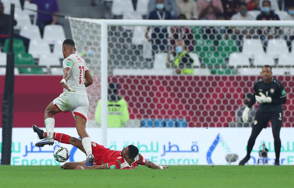 تونس تحجز بطاقة الصعود الأولى لنصف نهائي كأس العرب على حساب عمان