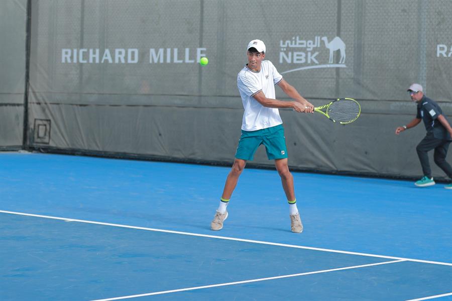  سعود الحقباني يتأهل لنصف نهائي تنس 