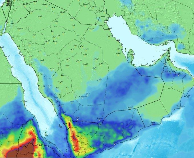 "الحصيني" يتوقع حالة ممطرة على الرياض ومكة والمدينة 