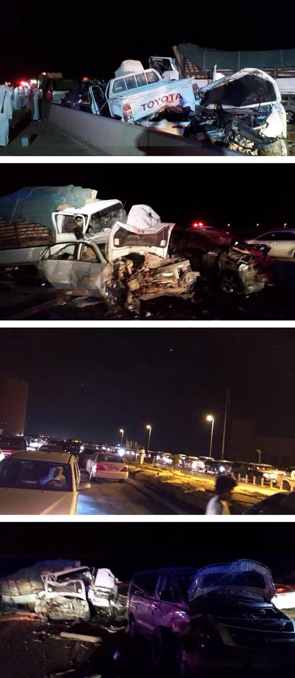 حادث جماعي في نزلة القدية