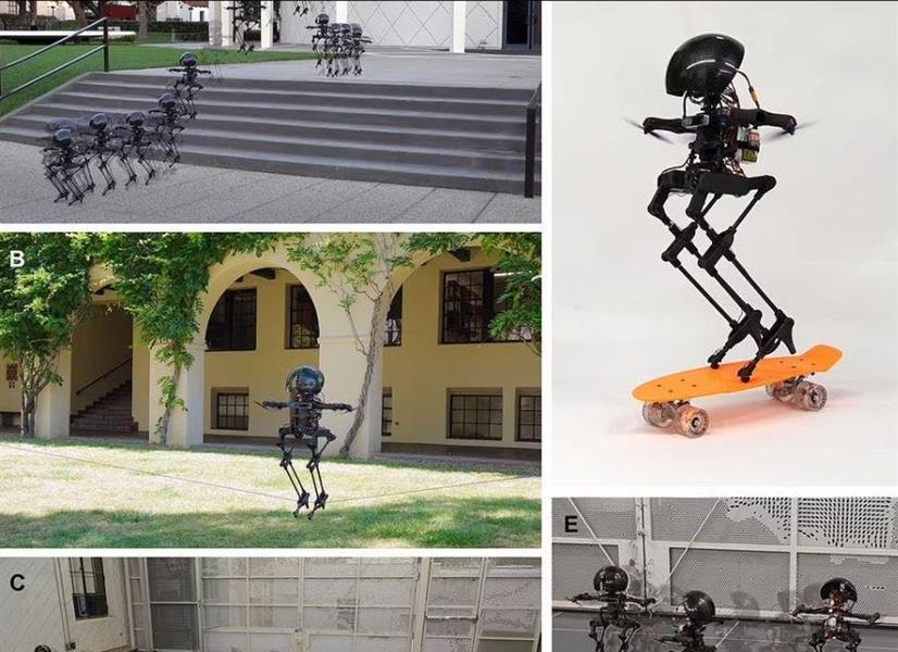 ليو.. إنسان آلي يستطيع المشي على الحبل والتزلج والتحليق!