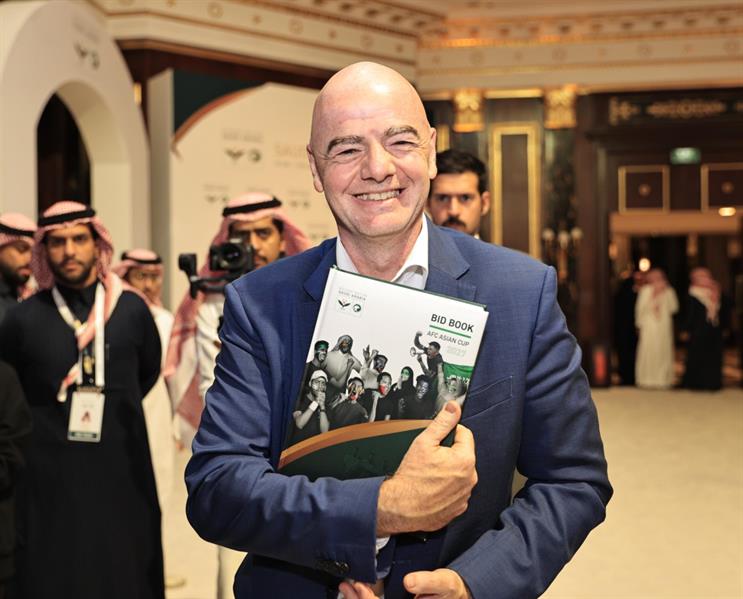 إنفانتينو يزور البيت السعودي في إنفانتينو يزور البيت السعودي في