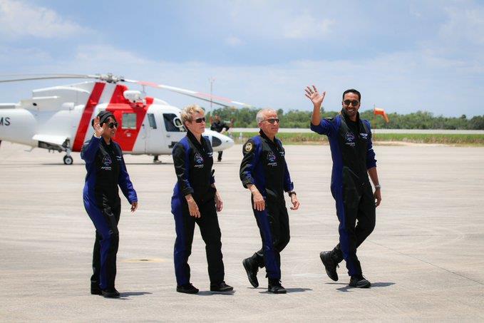 أنظار العالم تترقب انطلاق رحلة الفضاء السعودية