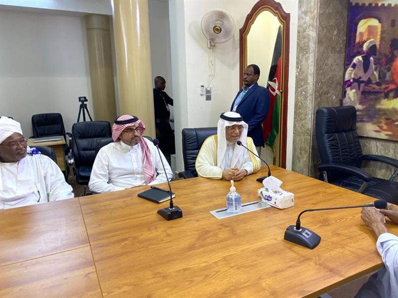  سفير المملكة بالخرطوم يلتقي نائب رئيس حزب الأمة السوداني 