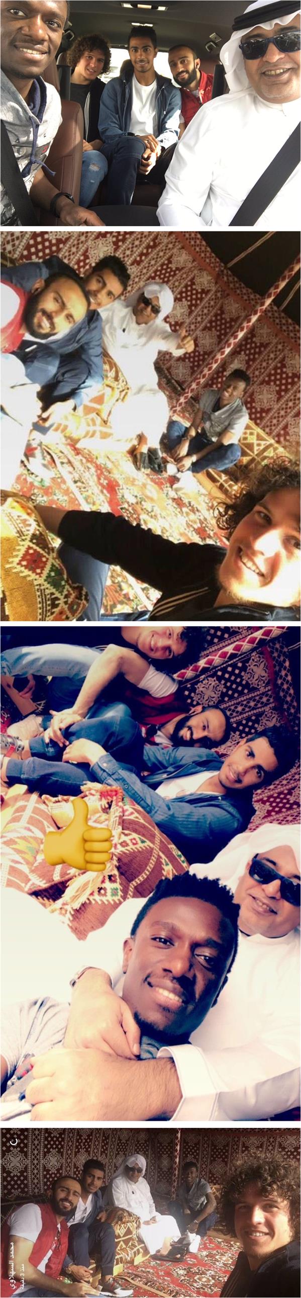 نزهة برية مع الفراج برفقة 3 نجوم السهلاوي في نزهة برية مع الفراج وحسين المقهوي وجمال باجندوح وحسن معاذ