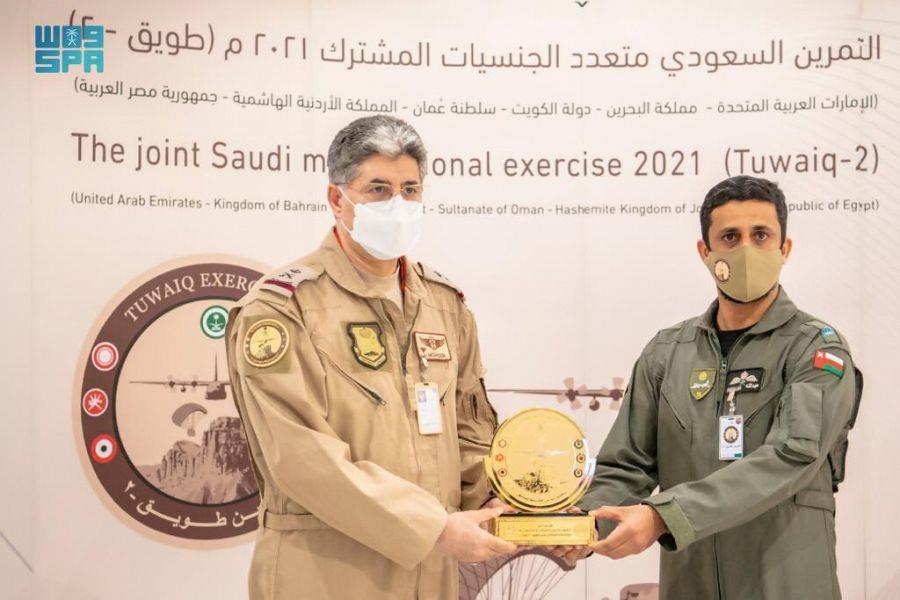 اختتام مناورات التمرين الجوي المشترك 