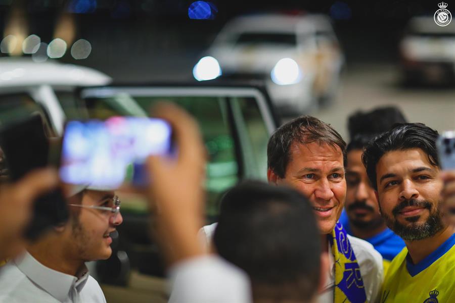 رودي جارسيا يصل الرياض