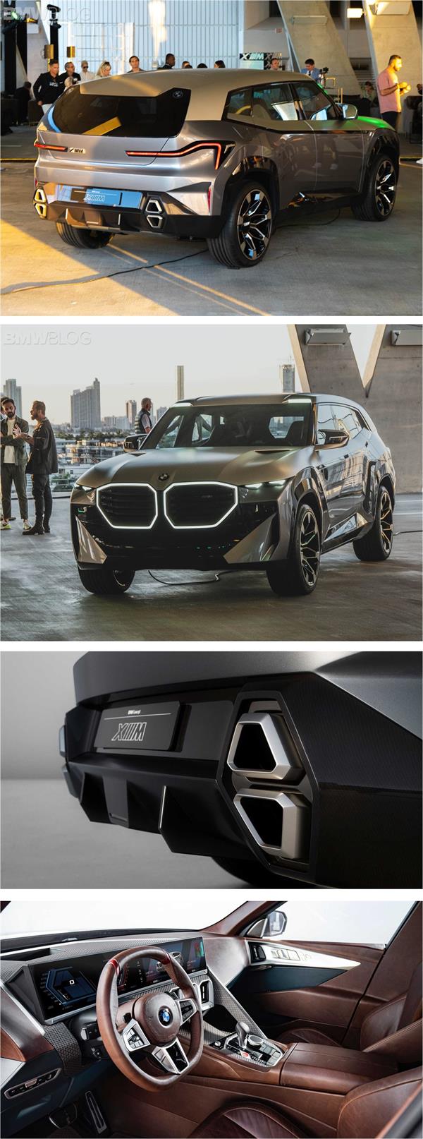 بي إم دبليو تكشف عن سيارتها النموذجية الهجينة XM