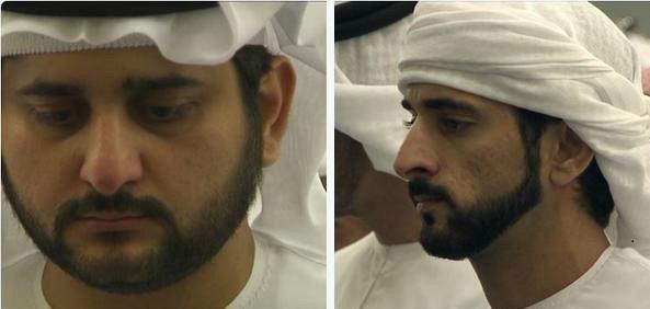 حكام الإمارات يؤدون صلاة الجنازة على الفقيد الشيخ راشد بن محمد حكام الإمارات يؤدون صلاة الجنازة على الفقيد الشيخ راشد بن محمد