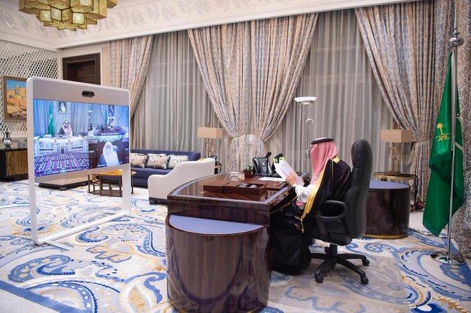  خادم الحرمين الشريفين يفتتح أعمال السنة الأولى من الدورة الثامنة لمجلس الشورى