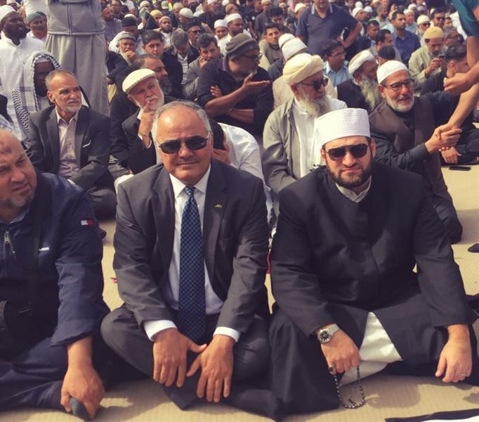 جانب من صلاة الجمعة اليوم