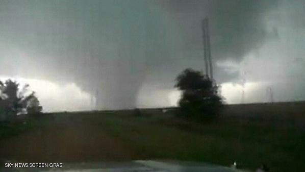 قتلى في أعاصير جديدة تضرب أوكلاهوما