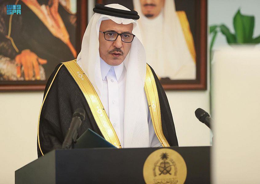 السفراء المعينون حديثاً لدى عدد من الدول يؤدون القسم أمام خادم الحرمين