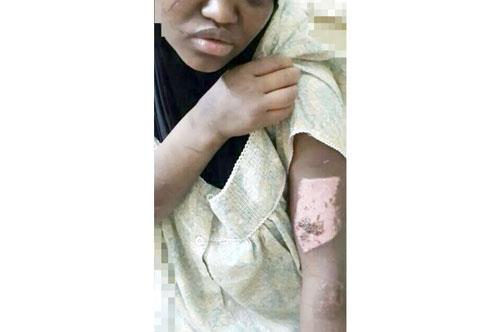 صورة الخادمة