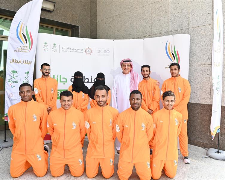 أمير جازان يتسلَّم شعلة دورة الألعاب السعودية 2022