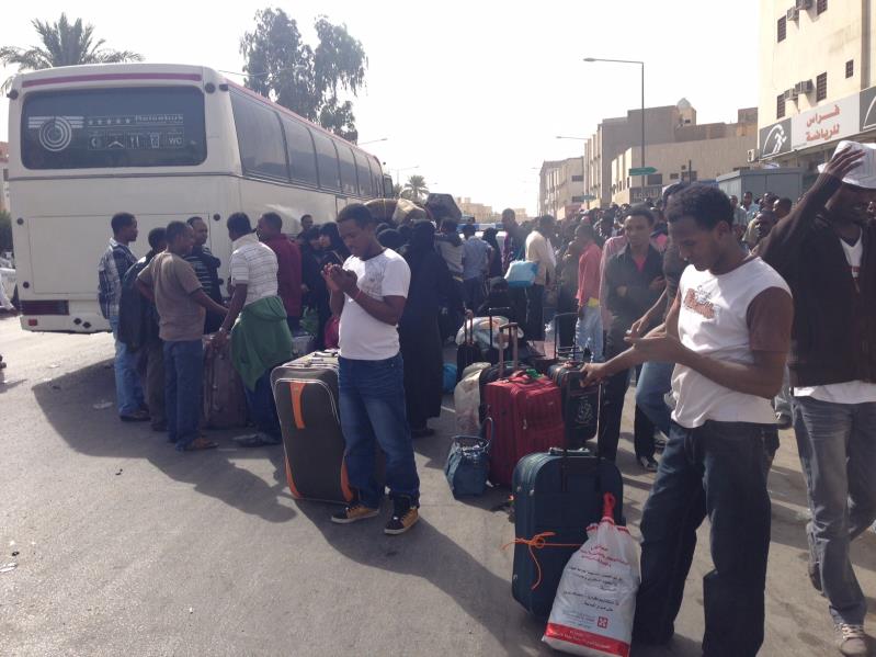 ازمة المنفوحة تنتهي بسلام