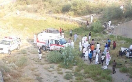 الموقع بعد الحادث