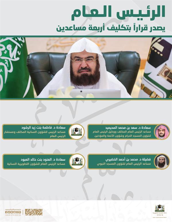 الهيكلة الجديدة لرئاسة الحرمين 