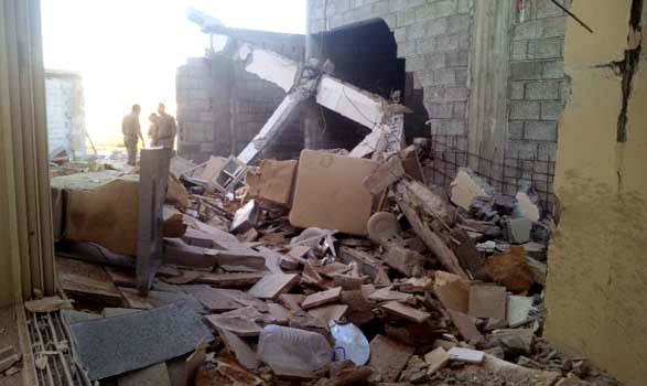 انفجار في فيلا سكنية نتيجة تسرب غاز