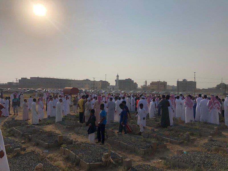 جانب من الجنازة