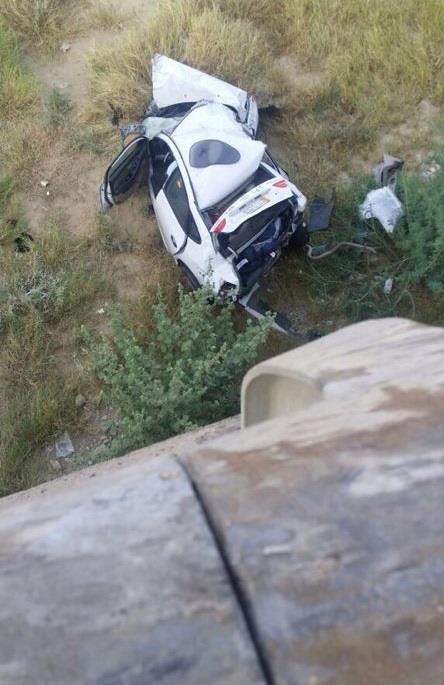 الموقع بعد الحادث