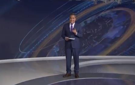 مذيع قناة العربية طاهر بركة