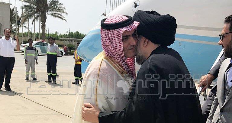 مقتدى الصدر يزور السعودية.. والسبهان في استقباله مقتدى الصدر يزور السعودية.. والسبهان في استقباله