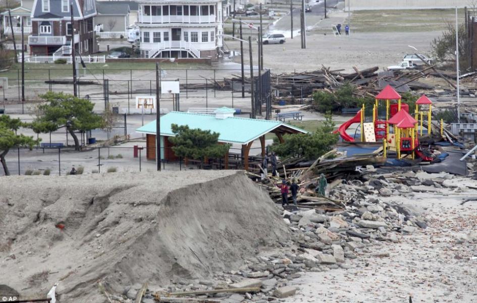 بعد الاعصار