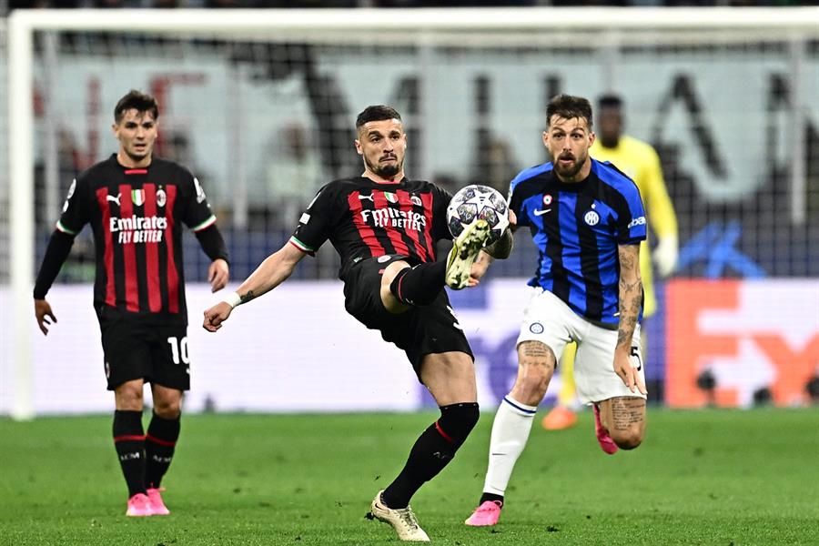 مباراة إنتر ميلان وإيه سي ميلان 