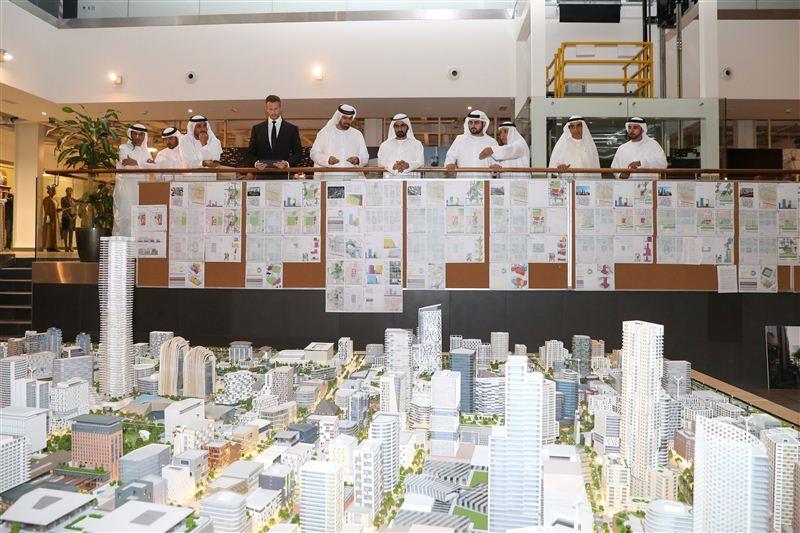 محمد بن راشد يكشف عن مشروع مدينة 