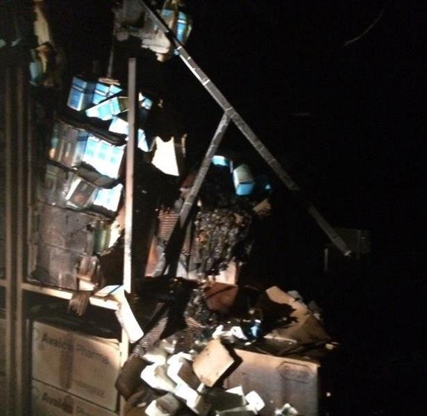 حريق يلتهم أدوية مستشفى العيص حريق يلتهم أدوية مستشفى العيص