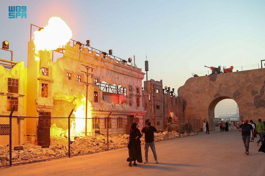 ضمن "موسم الرياض".. "كومبات فيلد" تتيح للزوار تجربة المنافسات القتالية وألعاب الرماية 