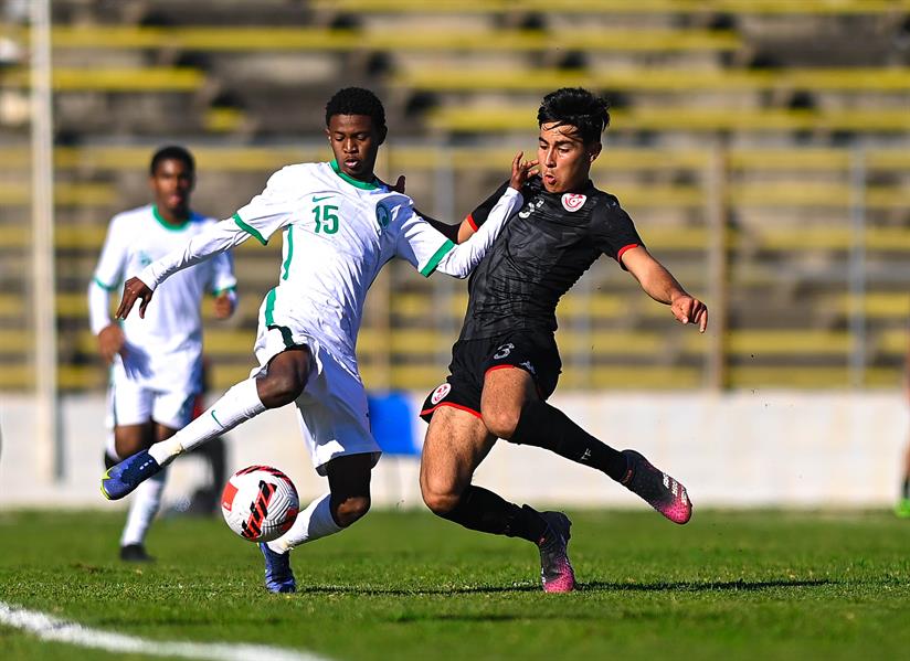 أخضر الناشئين يخسر ودية تونس بهدفين