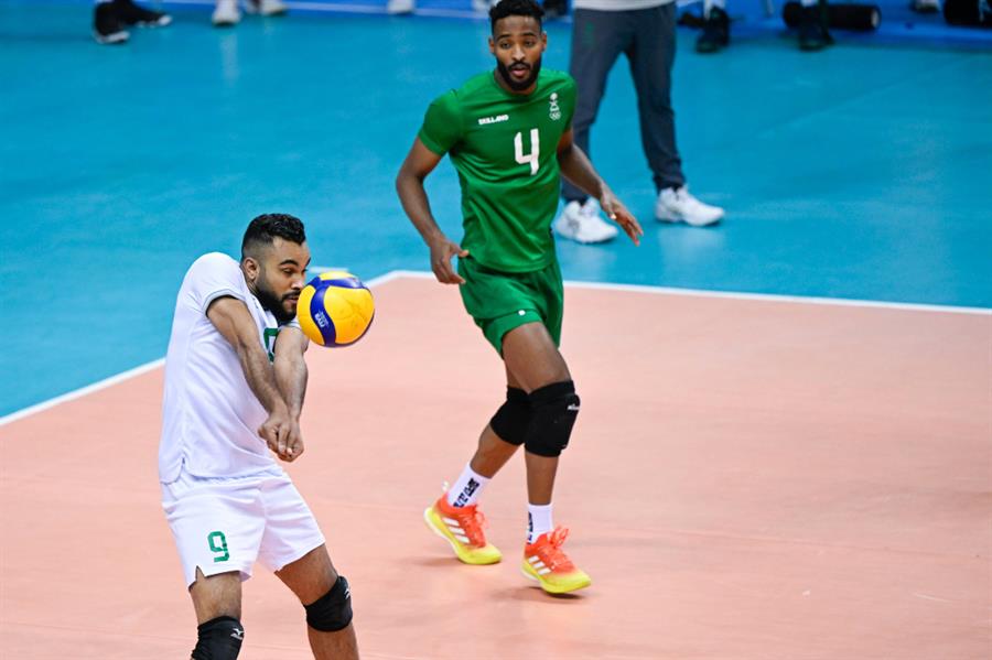 أخضر الطائرة يفوز أمام الإمارات بدورة الألعاب الخليجية أخضر الطائرة يفوز أمام الإمارات بدورة الألعاب الخليجية