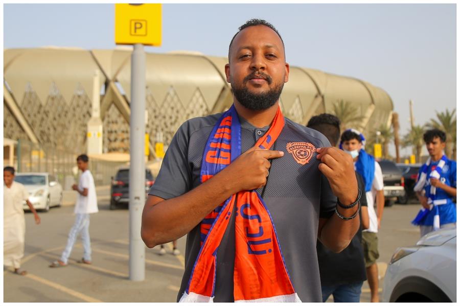 جانب من توافد الجماهير لملعب نهائي الكأس 