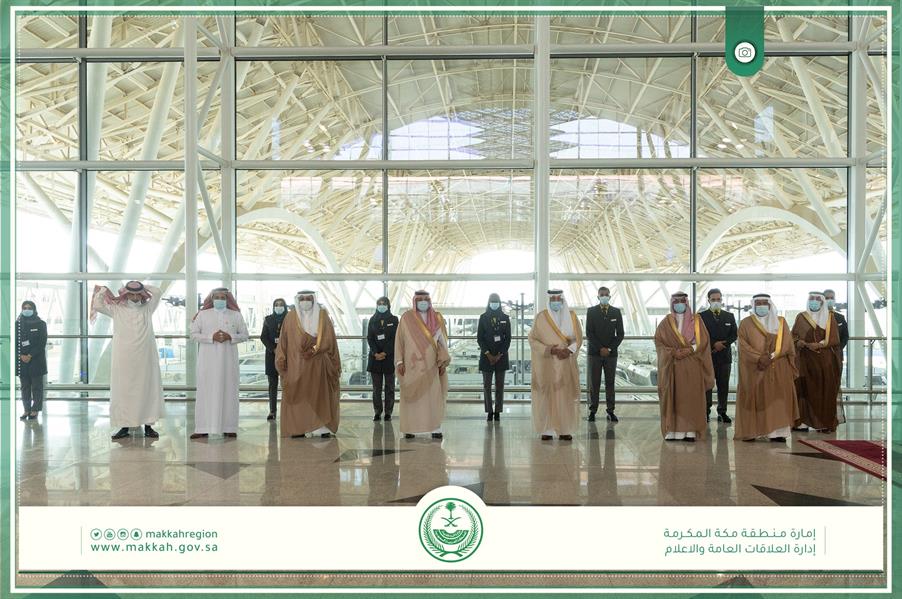 أمير مكة يشهد حفل إعادة تسيير رحلات قطار الحرمين السريع