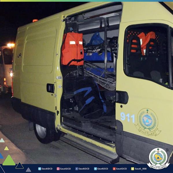 انتشال جـثـة مقيم من قاع أحد المسابح بأبحر الجنوبية