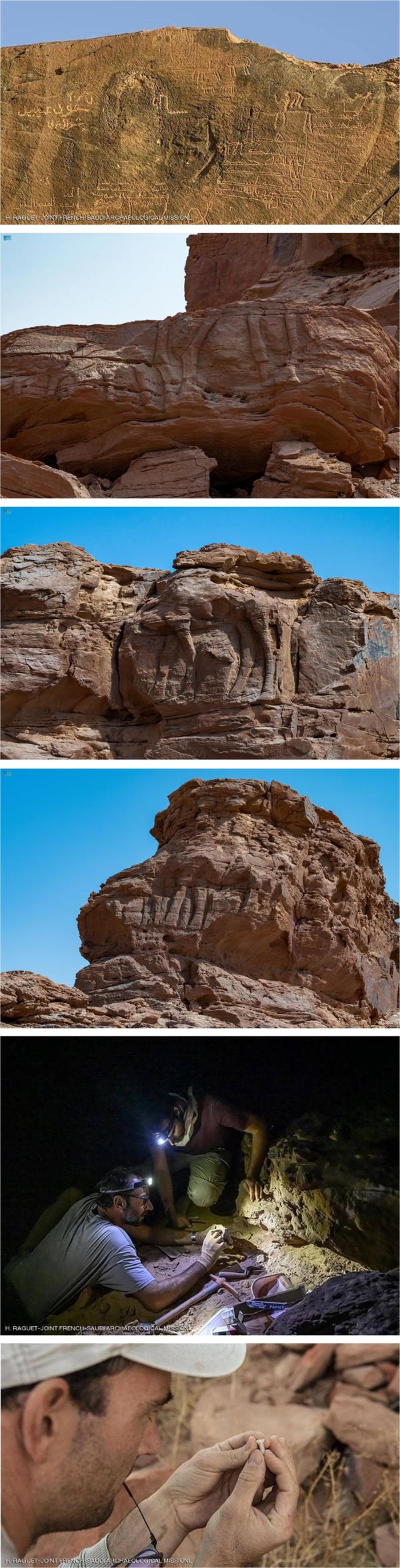  موقع الجمل بالجوف أقدم موقع نحت في العالم