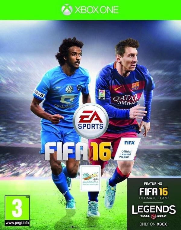 ياسر الشهراني يظهر على أغلفة «FIFA 16» ( صورة )