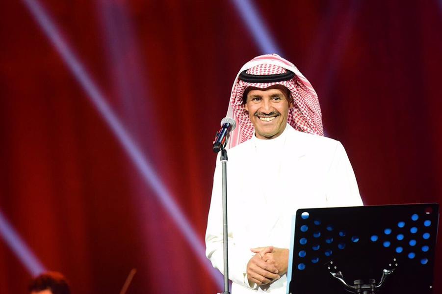 الحفل الغنائي لخالد عبدالرحمن ورابح صقر أمس بالرياض