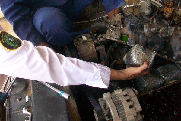 جهاز الأشعة يحبط محاولة تهريب 20 ألف حبة مخدرة جهاز الأشعة يحبط محاولة تهريب 20 ألف حبة مخدرة