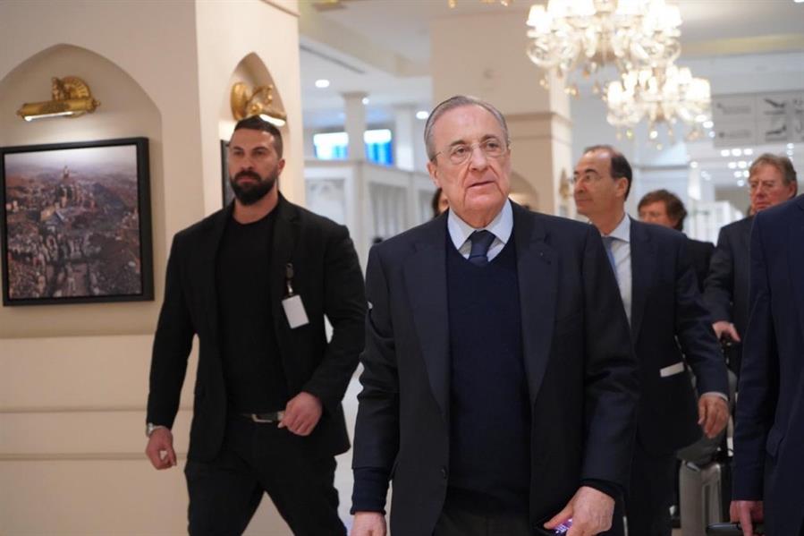 رئيس نادي ريال مدريد الإسباني فلورنتينو بيريز
