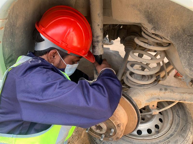 اختبار العمالة في برنامج الفحص المهني  