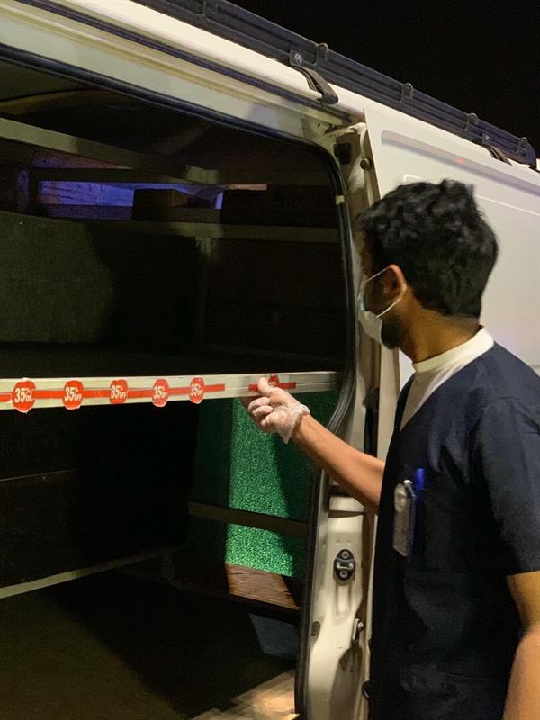 إنذار 21 من سائقي التطبيقات الإلكترونية بتبوك لمخالفتهم الاشتراطات الصحية