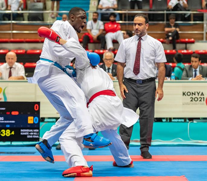 طارق حامدي يتأهل لنهائي ألعاب التضامن الإسلامي في لعبة الكاراتيه 