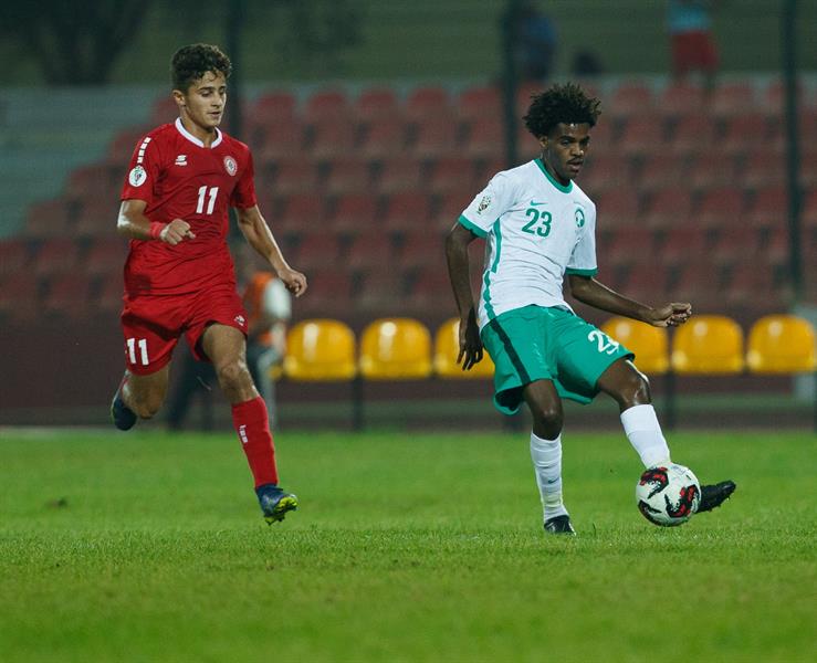 أخضر الناشئين يتأهل لربع نهائي كأس العرب بسداسية في مرمى لبنان