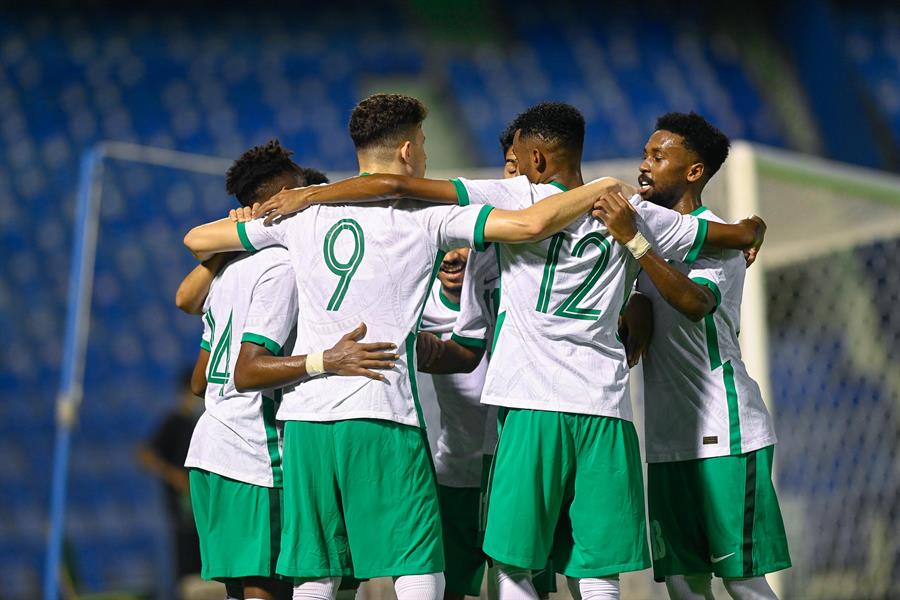 الأخضر الأولمبي يفوز بثنائية أمام نظيره السوري (فيديو وصور) الأخضر الأولمبي يفوز بثنائية أمام نظيره السوري (فيديو وصور)